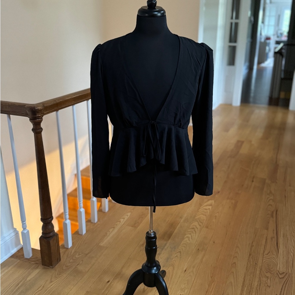 Chic Black Women's Blouse